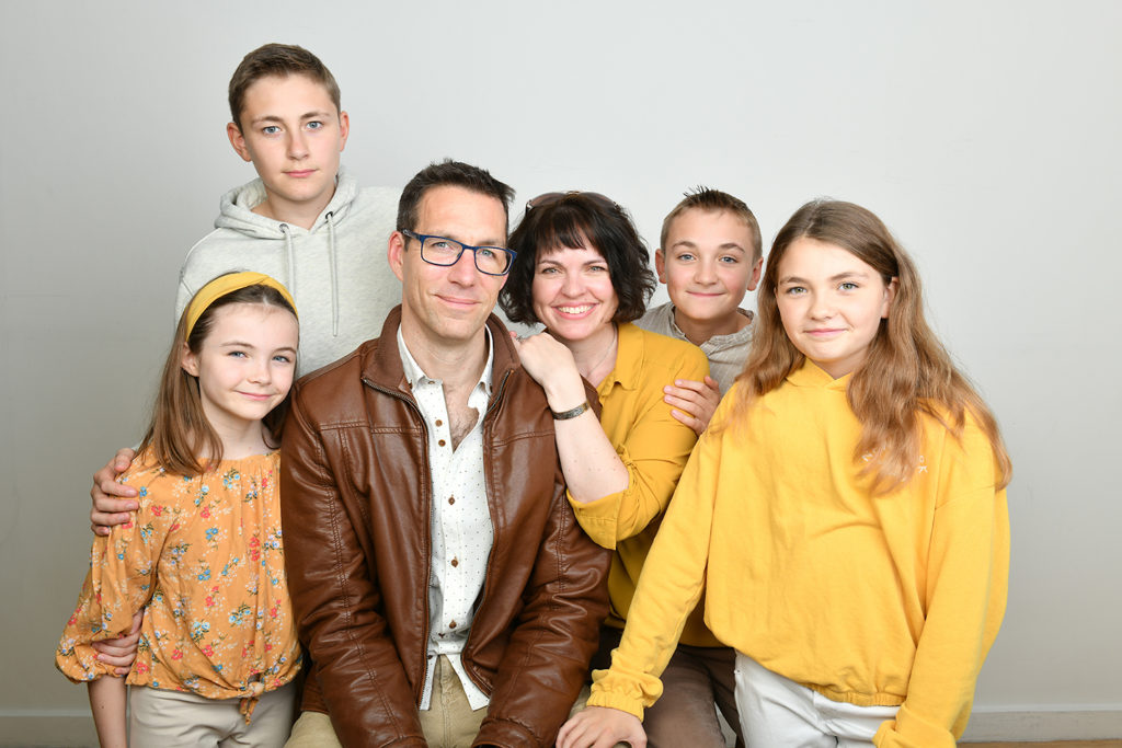 Marsh Family photo in December 2021