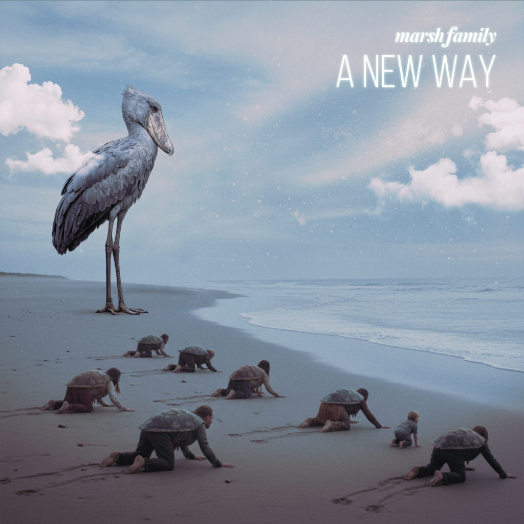 Artwork for single A New Way by The Marsh Family